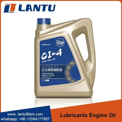 Huile synthétique résistante K10 SAE 15W-40 de moteur diesel d'huile de graissage de camion de LANTU la pleine maintiennent le moteur propre